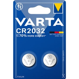 [BATVAR185] VARTA BATERIJA CR2032 LITHIUM 3V (2 KOM)