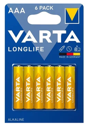 [BATVAR187] VARTA BATERIJA  LONGLIFE LR03/AAA 4103 (BLISTER) 6 KOM
