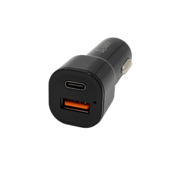 [SMTCAB185] USB AUTO PUNJAČ SBOX CC-038 / 2 ULAZA - 38W CRNI
