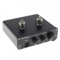 [AUD1881] FOSI AUDIO BOX X3 MM PHONO PRETPOJAČALO SA CIJEVIMA 2xGE5654 STEREO BLUETOOTH 5.0