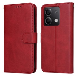 [ACC324] TORBICA PREKLOPNA KOŽNA ZA XIAOMI REDMI NOTE 13 5G CRVENA
