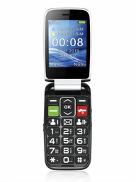 [SMA6429] MEANIT SENIOR FLIP MAX MOBILNI TELEFON NA TIPKE CRNI