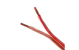 [AUD2003] JANTZEN AUDIO 006-0110 TRANSPARENT STRANDED CABLE 2,5 MM² OFC - 1M