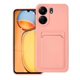 [ACCPT2858] ZADNJA MASKA CARD CASE ZA XIAOMI REDMI 13C / POCO C65 RUŽIČASTA