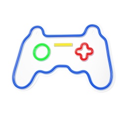 [ACCTFO2306] FOREVER NEON PLEXI LED GAMEPAD UKRASNA SVJETILJKA