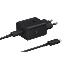 [ACCPT2865] SAMSUNG ORIGINALNI ZIDNI PUNJAČ TIP-C + TIP-C NA TIP-C PD KABEL 3A 45W EP-T4511 CRNI