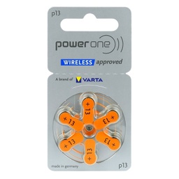 [BATVAR189] VARTA POWER ONE 13 MF BATERIJE (BEZ ŽIVE)