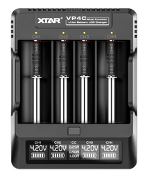 [XTAR140] XTAR VP4C PUNJAČ ZA CILINDRIČNE LI-ION BATERIJE 18650