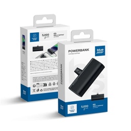 [ACCPT2919] BLUE STAR POWERBANK 5000 MAH S UGRAĐENIM LIGHTNING KONEKTOROM 2,1A W0556P CRNI