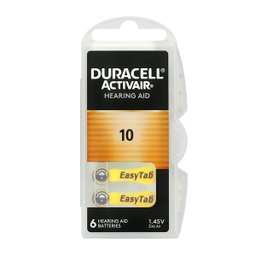 [BATDUR193] DURACELL ACTIVAIR 10MF (PR70) BATERIJE ZA SLUŠNI APARAT (6 KOM)