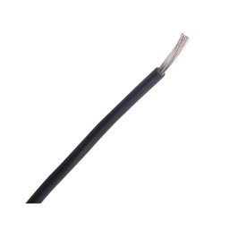[AUD2262] LAPP HEAT180 MULTISTRAND WIRING CABLE SILICONE 18AWG 0.75MM² BLACK