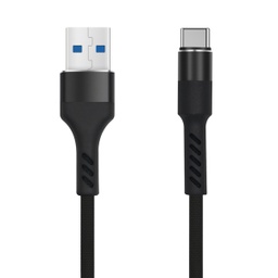 [ACCTFO2397] MAXLIFE MXUC-01 USB NA USB-C 1,0 M 2A KABEL CRNI