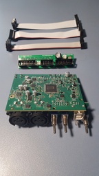 [AUD2268] DANVILLE SIGNAL DSP A.03983E-4-D BOARD WITH HYPEX ADAPTER AND CABLES