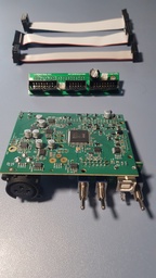 [AUD2269] DANVILLE SIGNAL DSP A.03984E-4-D BOARD WITH HYPEX ADAPTER AND CABLES