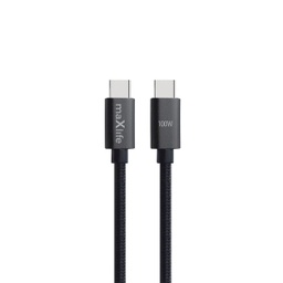 [ACCTFO2406] MAXLIFE MXUC-12 KABEL USB-C - USB-C 2,0M 100W CRNI
