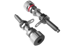 [AUD2305] JANTZEN AUDIO 012-0190 NICKEL BINDING POST PAIR M6/27