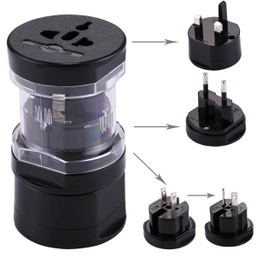 [ACC470] PUTNI ADAPTER EU + AU + UK + US