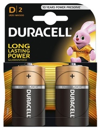 [BATDUR109] DURACELL BASIC ALKALNA BATERIJA, 2 X LR20 (D) 1,5 V AMERIKANKA BLISTER