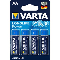 [BATVAR110] VARTA LONGLIFE POWER ALKALNA BATERIJA 4 X LR06 (AA) 1,5 V MIGNON BLISTER
