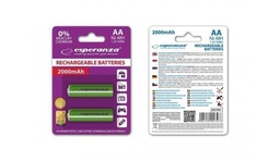 [ESPBAT103] ESPERANZA PUNJIVE BATERIJE EZA103G  2 x R06 2000 mAh Ni-H