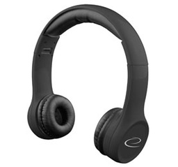 [ESPHP419] ESPERANZA SLUŠALICE STEREO TECHNO BLACK EH145K