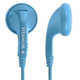 [ESPHP462] TITANUM STEREO EARPHONES TH108B BLUE