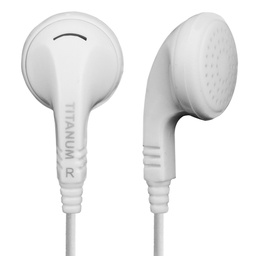 [ESPHP465] TITANUM STEREO EARPHONES TH108W WHITE