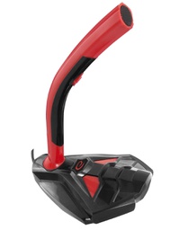 [ESPHP469] ESPERANZA GAMING MIKROFON PREDATOR RED
