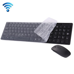 [ACCKB1205B] BEŽIČNA TIPKOVNICA JK-906 102 TIPKE I BEŽIČNI MIŠ USB, CRNI (NEMA HR SLOVA)