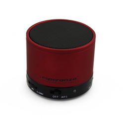[ESPSPE209] ESPERANZA BLUETOOTH ZVUČNIK EP115C RITMO RED