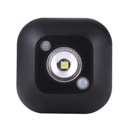 [LED5895B] LED NOĆNA SVJETILJKA SA SENZOROM POKRETA 0.2W BLACK