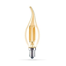 [LEDOP1491] OPTONICA LED ŽARULJA E14 2500K T35 4W GOLD TOPLA BIJELA
