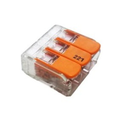 [LEDOP6002] OPTONICA WAGO 221-413 SPOJNICA 3*0.08 2.5MM2+4MM2 32A 400V