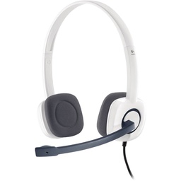[LOGHP117] LOGITECH H150 NAGLAVNE SLUŠALICE S MIKROFONOM BIJELE