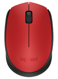 [LOGMOU125] LOGITECH M171 BEŽIĆNI MIŠ CRVENI
