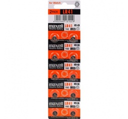 [MAX1197] MAXELL ALKALNE BATERIJE LR41 G3, BLISTER 10 KOMADA