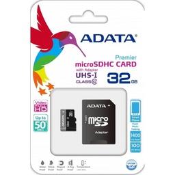 [MEM542] ADATA PREMIER 32GB MEMORIJSKA KARTICA UHS-1/CLASS10 + ADAPTER