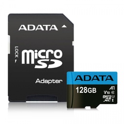 [MEM661] ADATA MEMORY CARD microSD PREMIER CLASS 10 128GB + ADAPTER