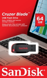 [MEM678] SANDISK USB 2.0 MEMORIJA CRUZER BLADE 64GB BLACK/RED