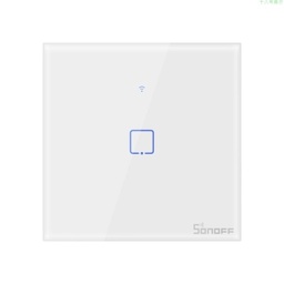 [SH066] SONOFF T1EU1C-TX, SMART WI-FI APP i RF REMOTE SKLOPKA ZA SVJETLO BIJELA, 1 GRUPA TROŠILA