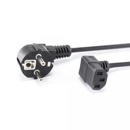 [SMTCAB098] KABEL SBOX PC - SCHUKO POWER 2M 90°  POWER-KUTNI/R