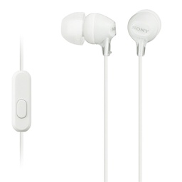 [SONHP124] SONY SLUŠALICE MDR-EX15AP/W S MIKROFONOM BIJELE