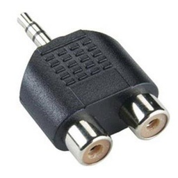 [SMTCAB034] SBOX ADAPTER 3.5mm -&gt; 2 x RCA M/F AD.3,5M-2RCAF/R