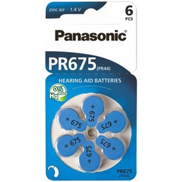 [BATPAN132] PANASONIC 675/PR675 (PR44) 6 kom