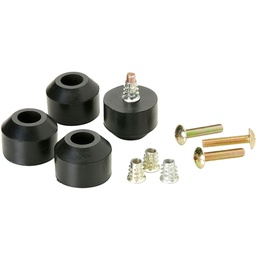 [SI015] DAYTON AUDIO DRFS1 1-3/8&quot;X 1&quot; HEAVY DUTY RUBBER FEET 4 PCS
