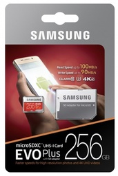[MEM559] SAMSUNG MICRO SD MEMORIJA 256GB EVO PLUS CL10 + ADAPT SD