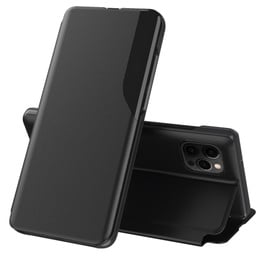 [ACCAP1206A] TORBICA PREKLOPNA KOŽNA SIDE DISPLAY ZA IPHONE 12 PRO MAX BLACK