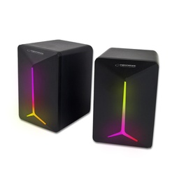 [ESPSPE233] ESPERANZA USB ZVUČNICI 2.0  LED RAINBOW FREVO