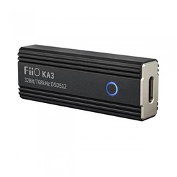 [AUD925] FIIO KA3 PORTABLE DAC HEADPHONE AMPLIFIER ES9038Q2M BALANCED 32BIT 786KHZ DSD512