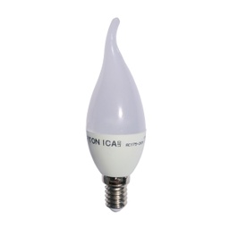 [LEDOP1468] OPTONICA LED CANDLE FLAME ŽARULJA E14 6W 230V TOPLA BIJELA